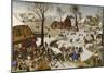 The Census at Bethlehem (The Numbering at Bethlehe), First Third of 17th C-Pieter Brueghel the Younger-Mounted Giclee Print