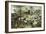 The Census at Bethlehem-Pieter Bruegel the Elder-Framed Giclee Print