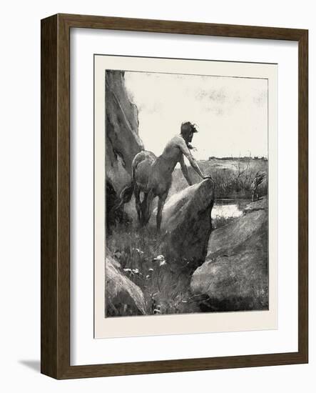 The Centaur-null-Framed Giclee Print