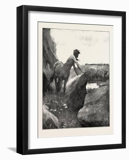 The Centaur-null-Framed Giclee Print