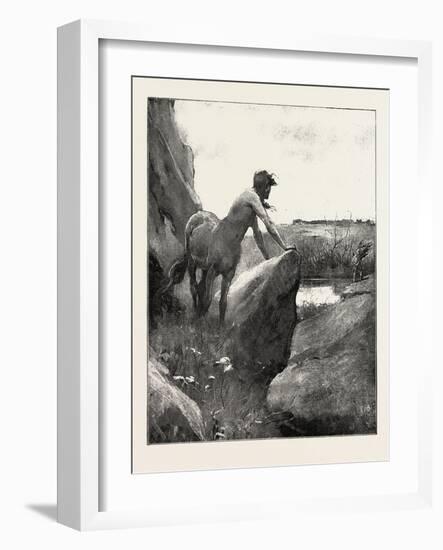 The Centaur-null-Framed Giclee Print