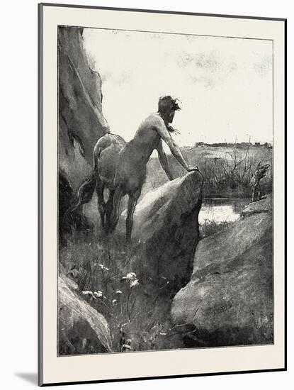 The Centaur-null-Mounted Giclee Print