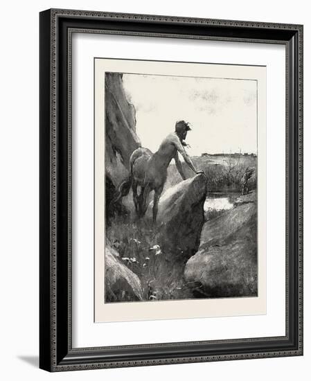 The Centaur-null-Framed Giclee Print