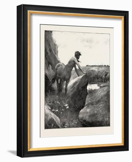 The Centaur-null-Framed Giclee Print