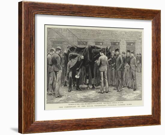 The Centenary of the Royal Veterinary College, Camden Town-null-Framed Giclee Print