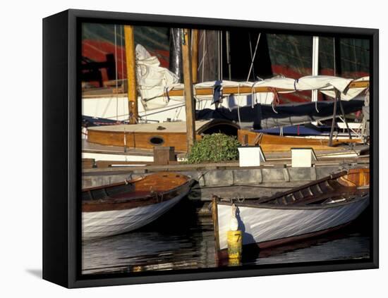 The Center for Wooden Boats, Seattle, Washington, USA-William Sutton-Framed Premier Image Canvas