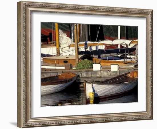 The Center for Wooden Boats, Seattle, Washington, USA-William Sutton-Framed Photographic Print