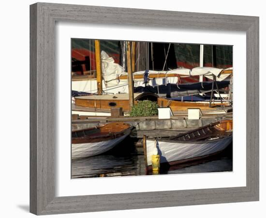 The Center for Wooden Boats, Seattle, Washington, USA-William Sutton-Framed Photographic Print