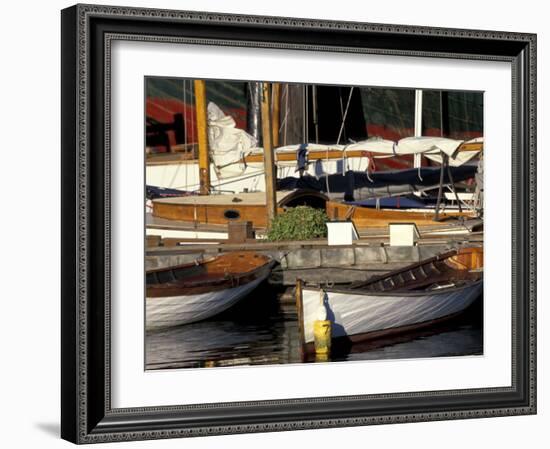 The Center for Wooden Boats, Seattle, Washington, USA-William Sutton-Framed Photographic Print