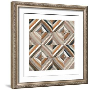 The Center II Abstract Warm-Cheryl Warrick-Framed Art Print