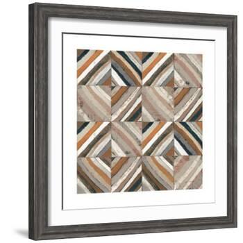 The Center II Abstract Warm-Cheryl Warrick-Framed Art Print