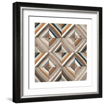 The Center II Abstract Warm-Cheryl Warrick-Framed Art Print