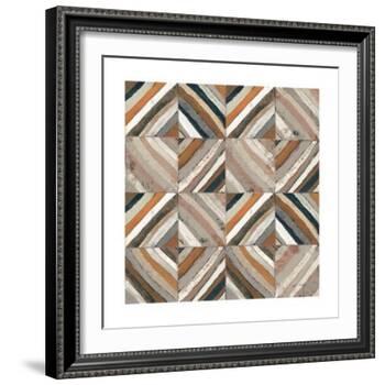 The Center II Abstract Warm-Cheryl Warrick-Framed Art Print