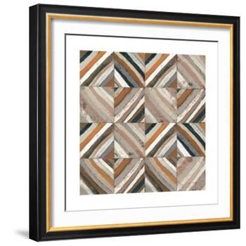 The Center II Abstract Warm-Cheryl Warrick-Framed Art Print
