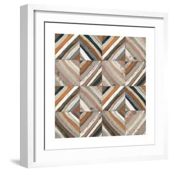 The Center II Abstract Warm-Cheryl Warrick-Framed Art Print