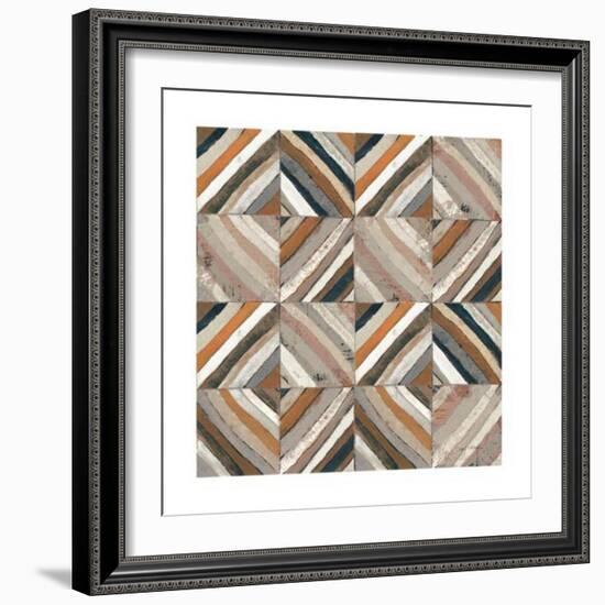 The Center II Abstract Warm-Cheryl Warrick-Framed Art Print