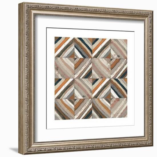 The Center II Abstract Warm-Cheryl Warrick-Framed Art Print