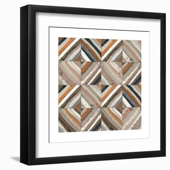 The Center II Abstract Warm-Cheryl Warrick-Framed Art Print