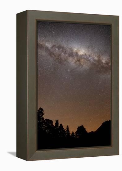 The Center of the Milky Way Above the Sierras, Argentina-null-Framed Premier Image Canvas