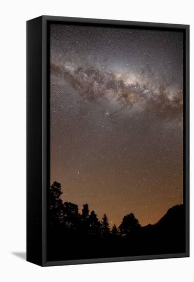 The Center of the Milky Way Above the Sierras, Argentina-null-Framed Premier Image Canvas