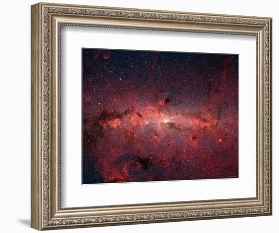 The Center of the Milky Way Galaxy-Stocktrek Images-Framed Photographic Print