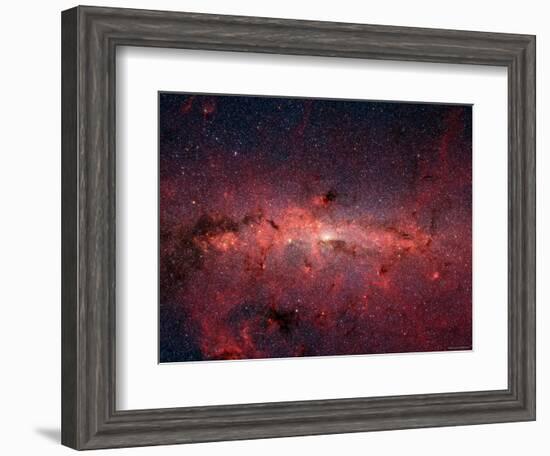 The Center of the Milky Way Galaxy-Stocktrek Images-Framed Photographic Print