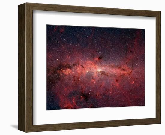 The Center of the Milky Way Galaxy-Stocktrek Images-Framed Photographic Print