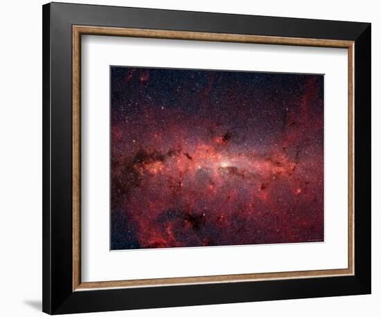 The Center of the Milky Way Galaxy-Stocktrek Images-Framed Photographic Print