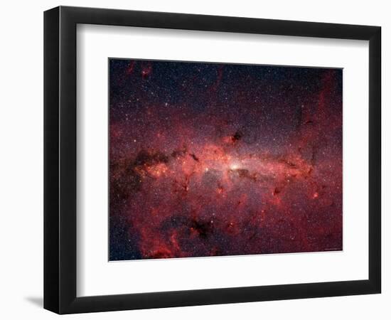 The Center of the Milky Way Galaxy-Stocktrek Images-Framed Photographic Print