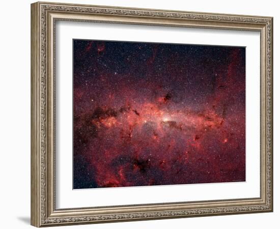 The Center of the Milky Way Galaxy-Stocktrek Images-Framed Photographic Print