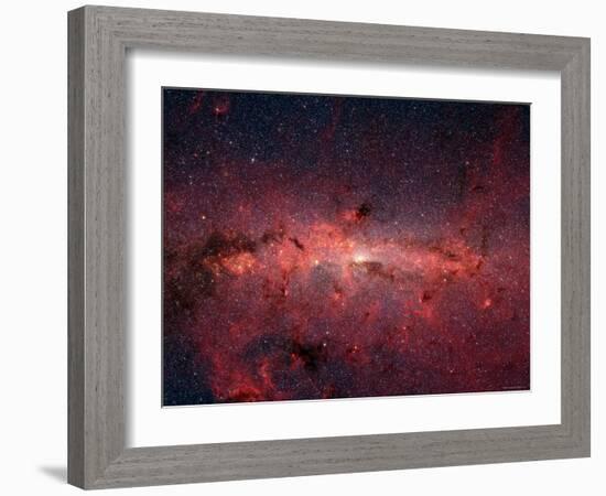 The Center of the Milky Way Galaxy-Stocktrek Images-Framed Photographic Print