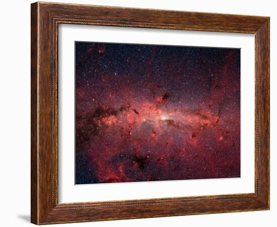 The Center of the Milky Way Galaxy-Stocktrek Images-Framed Photographic Print