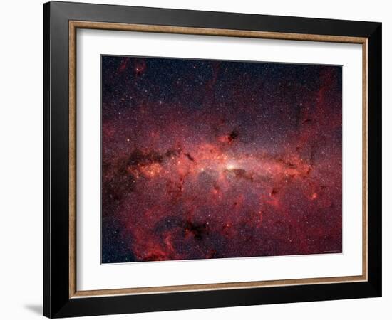 The Center of the Milky Way Galaxy-Stocktrek Images-Framed Photographic Print