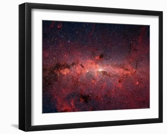 The Center of the Milky Way Galaxy-Stocktrek Images-Framed Photographic Print