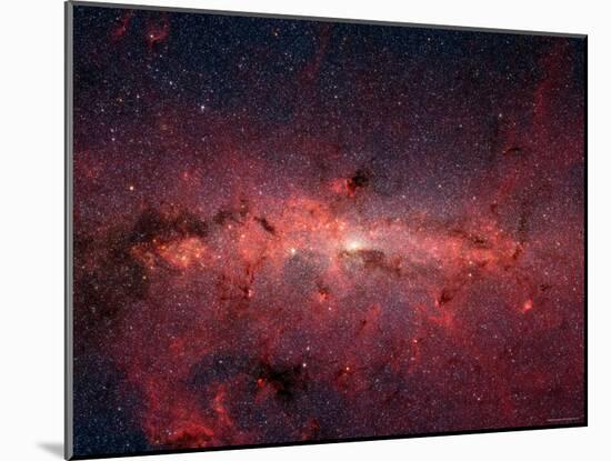 The Center of the Milky Way Galaxy-Stocktrek Images-Mounted Photographic Print