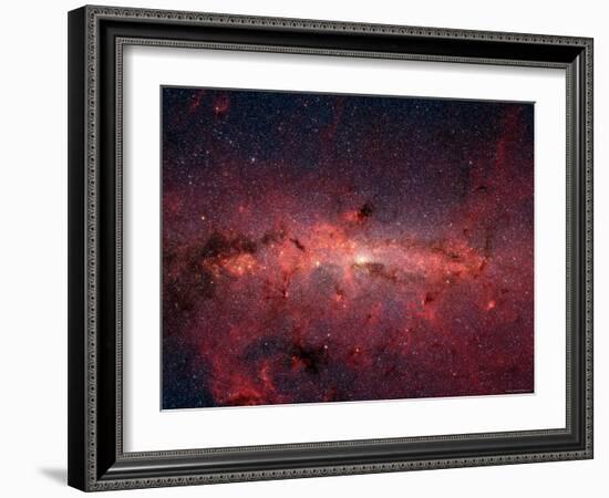 The Center of the Milky Way Galaxy-Stocktrek Images-Framed Photographic Print