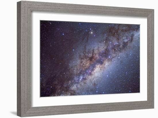 The Center of the Milky Way Through Sagittarius and Scorpius-null-Framed Photographic Print