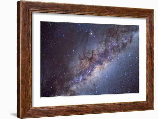 The Center of the Milky Way Through Sagittarius and Scorpius-null-Framed Photographic Print