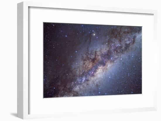 The Center of the Milky Way Through Sagittarius and Scorpius-null-Framed Photographic Print