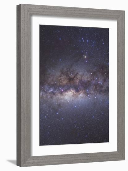 The Center of the Milky Way Through Sagittarius and Scorpius-null-Framed Photographic Print