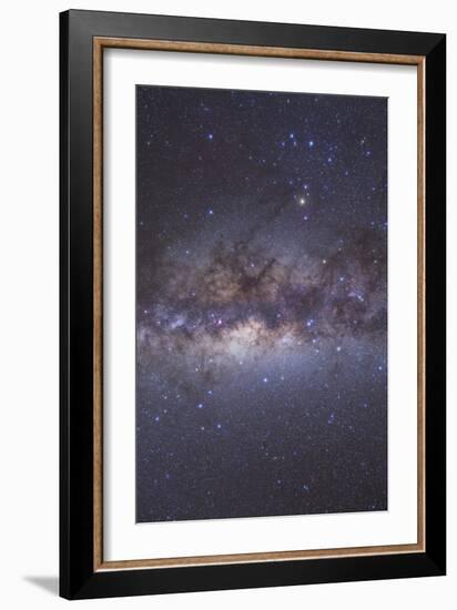 The Center of the Milky Way Through Sagittarius and Scorpius-null-Framed Photographic Print