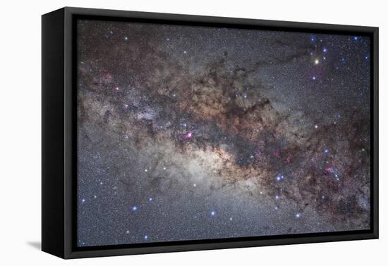 The Center of the Milky Way Through Sagittarius and Scorpius-null-Framed Premier Image Canvas