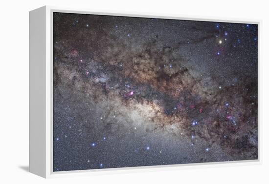 The Center of the Milky Way Through Sagittarius and Scorpius-null-Framed Premier Image Canvas