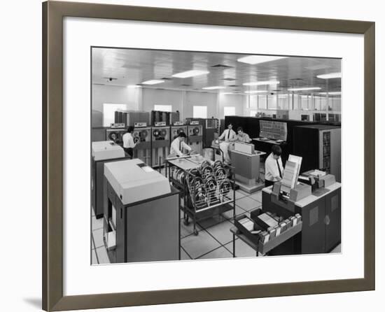 The Central Computer at Harwell-null-Framed Photographic Print