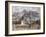 The Central Island on the Pont-Neuf, Henry IV Square, 1902-Camille Pissarro-Framed Giclee Print