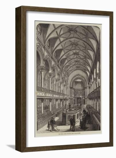 The Central Jewish Synagogue, Great Portland-Street-null-Framed Giclee Print