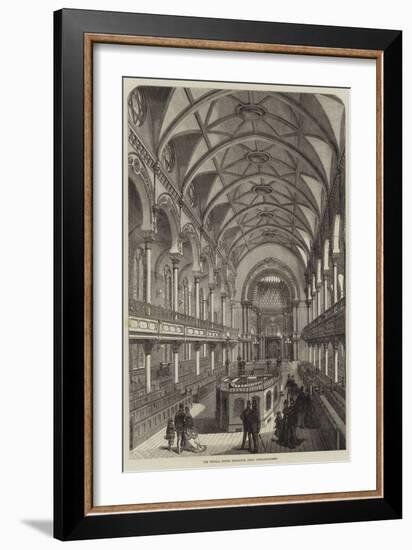 The Central Jewish Synagogue, Great Portland-Street-null-Framed Giclee Print