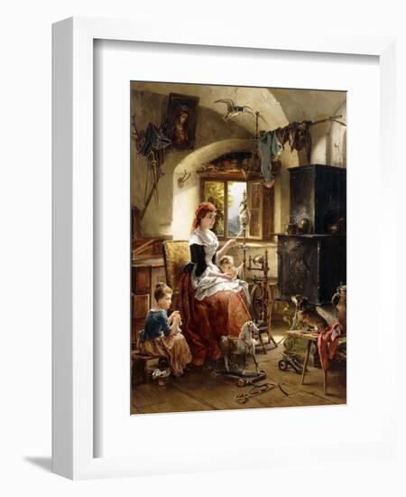 The Centre of Attention-Carl Herpfer-Framed Giclee Print