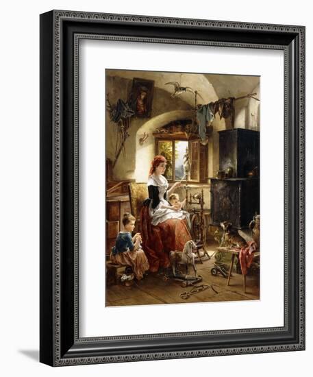 The Centre of Attention-Carl Herpfer-Framed Giclee Print