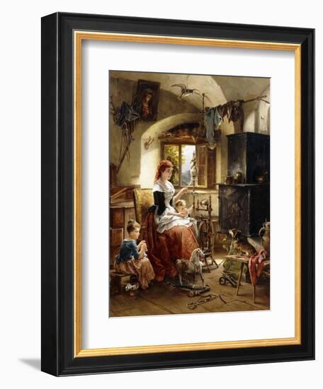 The Centre of Attention-Carl Herpfer-Framed Giclee Print